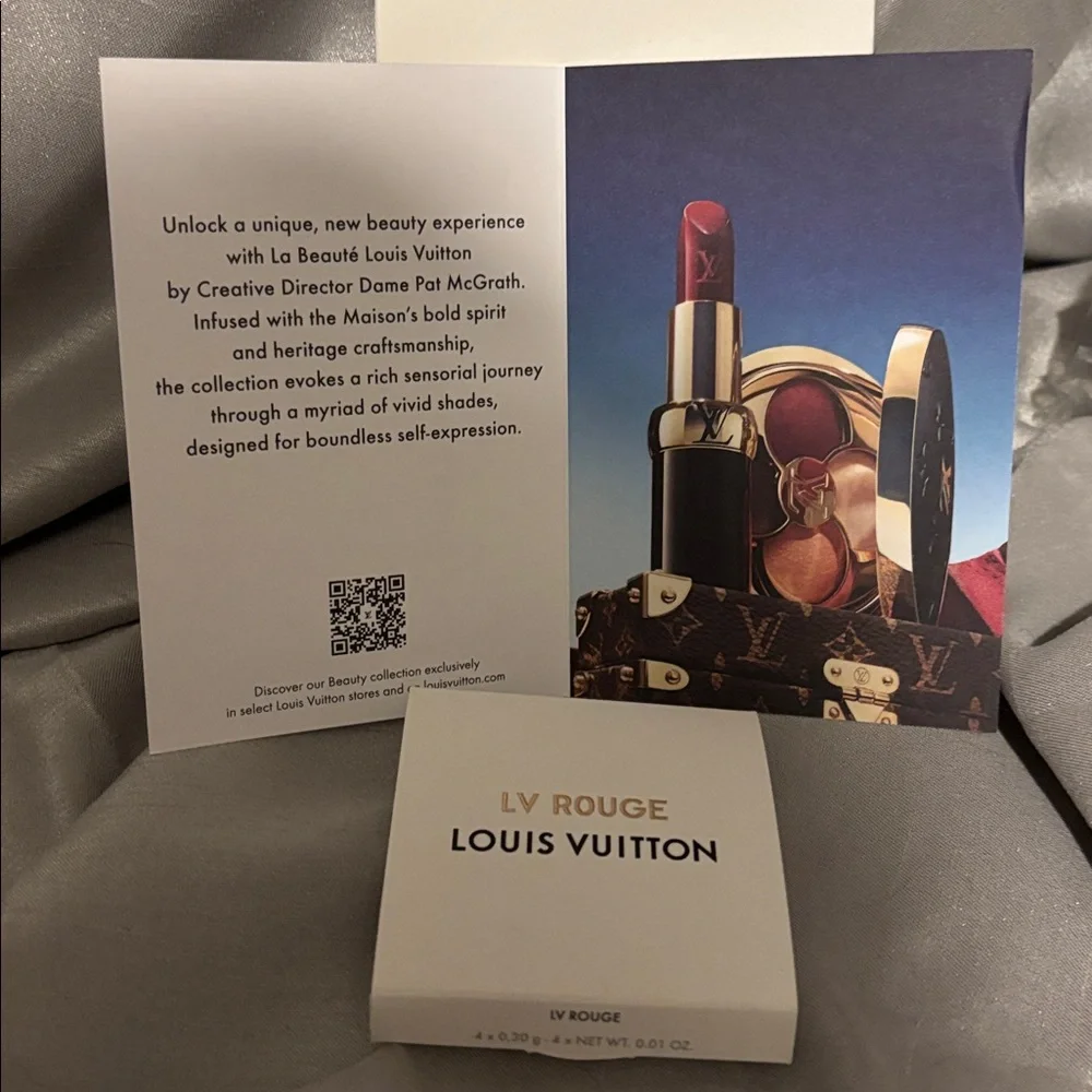 LV Rouge Louis Vuitton lipstick samples - Picture 5 of 8